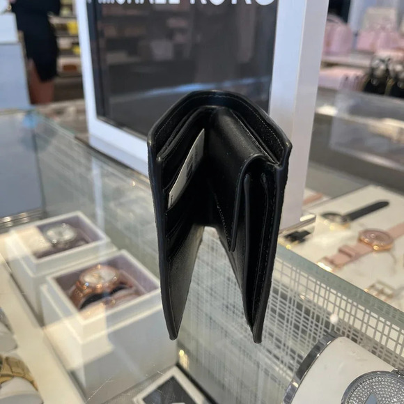 Michael kors Cooper Billfold With Coin Pocket 36U9LCRF3B Black - Picture 7 of 9